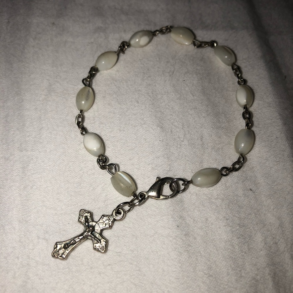 (ON HOLD) Catholic Rosary Bracelet from Jerusalem